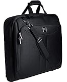 HUGH BUTLER Kleidersack Reisetasche - Anzugtasche Herren - Faltbar Anzughülle für 3 Anzüge -...