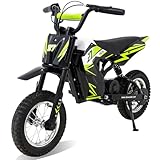 RCB R9X Elektro Motorrad Kinder, 12 Zoll Luftreifen, Elektromotorrad mit Leistungsstarker Motor, 3...