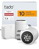 tado° Smartes Heizkörperthermostat X – Starter Kit mit Bridge X, Heizungssteuerung per App und...