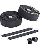 BBB Cycling Fahrrad Moutainbike Lenkerband Flexribbon Gel für Rennräder, BHT-14, Schwarz, 200 x 3...