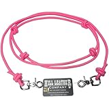 Hill Leather Company 2,4 m Poly-Zügel – Seilzügel – Pink – 1,9 cm Scherenverschluss –...