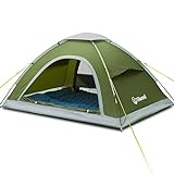 Camping Zelt Tilenvi Ultraleichte Campingzelte für 1-2 Person PU4000 wasserdichte Zelte 3-4 Staffel...