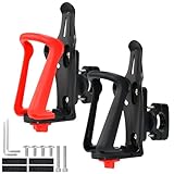 WEFHEF 2 Stück Flaschenhalter Fahrrad, 55-75mm Getränkehalter Motorrad Trinkflaschen Halterung...