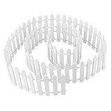 Ideen mit Herz Mini-Holzzaun | 90cm lang | zuschneidbar | kleiner Zaun zum Basteln & Dekorieren |...