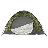 Trintion Wurfzelte Camping Kuppelzelt Wasserdichtes Camouflage Wanderzelt 2-3 Personen Campingzelt...