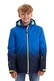 Killtec Jungen Lynge Bys Jckt Funktionsjacke Mit Kapuze Und Schneefang, Royal, 152 EU