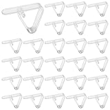 AUAUY 27 Stück Tischdecken Clips Kunststoff, Transparent Tischdeckenklammern,...
