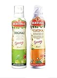 Bertolli Olivenöl Spray Set Olio Di Oliva Cucina 200ml + Olio Di Oliva Extra Vergine Originale...