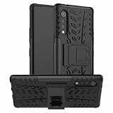 Handy Tasche Kompatibel mit LG Velvet | Case Panzer Hülle Cover Schutzhülle Etui Bumper für...