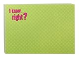 Post-it Notes, 3,9 x 2.8-inches, Hipster, ich weiß, rechts? Design, 1-pad/Pack