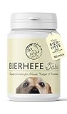 Annimally Bierhefe Hund 100 Tabletten für glänzendes Hundefell und Vitale Haut - 100% Reine...