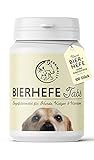 Annimally Bierhefe Hund 100 Tabletten für glänzendes Hundefell und Vitale Haut - 100% Reine...