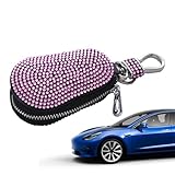 Autoschlüsseletui | Strass Schlüsseletui Schlüsselring Protector Keychain Tasche |...