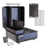 Traeger Grills Ranger tragbarer Holzpellet-Grill und Smoker, schwarz, klein, TFT18KLD