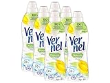 VERNEL Naturals veganer Weichspüler Ylang Ylang & Süßgras 6x 37 WL (222 Waschladungen),...