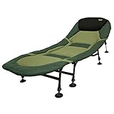 BAT-Tackle Maxxlounge Bedchair 8.0 | Campingliege | 8-Bein Angelliege bis 150kg | Karpfenliege |...