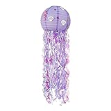 Bright Strip Party Dekoration Meerjungfrau Hanging Jellyfish Paper Lanterns Kit Wunsch Meerjungfrau...