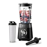 Philips 5000-Serie Standmixer inkl. Blend-and-go-Behälter - 1200 W. 2L maximales Fassungsvermögen....