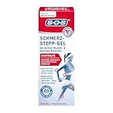 SOS Schmerz-Stopp-Gel, Schmerzgel zur schnellen Linderung von Muskelschmerzen, Gelenkschmerzen und...