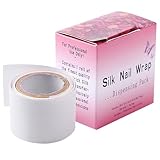 Selbstklebende Seidennagelfolie Silk Extensions Silk Nail Wrap Fingernagel Reparatur Nagel Kleber...