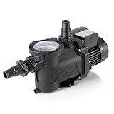 Arebos Schwimmbadpumpe 350W | Filterpumpe mit Vorfilter & 9500 l/h | Poolpumpe für Sandfilteranlage...
