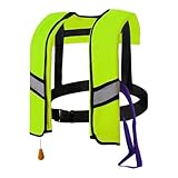 CFITANK Vollautomatische Rettungsweste mit Reflektoren für Outdoor-Abenteuer, Automatische...