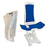 Drive Medical Badewannenlift BELLAVITA 2G mit Bezug Comfort blau I Ergonomischer Badewannenlifter...