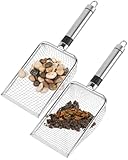 2 Stück Gartenerdesiebe mit Griff,Garten-Sand- und Kompostsieb (3,8 mm & 5 mm Maschenweite),Ideal...