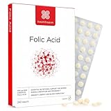 Healthspan Folsäure 400µg | Gesundheitliche Unterstützung für Frauen in der Planung und während...