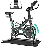 Micyox Ergometer Heimtrainer Fahrrad mit Magnetischem Widerstand Fitnessbikes, MX87 Indoor Bike mit...