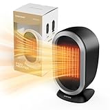 Heizlüfter Energiesparend, 1500W Elektroheizung Heizlüfter Energiesparend Leise Keramik...