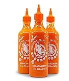 Flying Goose Sriracha Mayoo Sauce - Mayonnaise, leicht scharf, orange Kappe, Würzsauce aus...