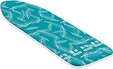 Leifheit Bügelbrettbezug Thermo Reflect S/M, für Bügelflächen bis max. 125 x 40 cm, für...