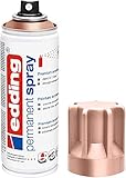 edding 5200 Permanent Spray Rosegold 200ml Acrylfarbe zum Bemalen oder Dekorieren von Glas, Metall,...