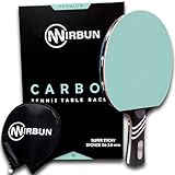 Nirbun – Professioneller Tischtennisschläger aus Carbonfaser | Tischtennisschläger mit...
