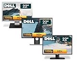 Dell 22 Zoll Business Computer Monitor, Desktop Gaming Monitor, HD+ (VGA - DVI - VESA), PC...
