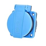 as - Schwabe Schutzkontakt-Einbausteckdose 230 V – Einbau-Steckdose mit selbstschließendem...