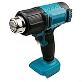 URPIZY 21V Akku-Heißluftgebläse mit LCD-Display, einstellbare Temperatur (50-600°C) &...