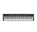 Yamaha P-121B Digital Piano, schwarz – Kompaktes, elektronisches Klavier mit 73...