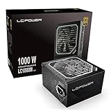 LC-POWER LC1000M 1000W PC Netzteile Super Silent Modular Serie Voll-Modulares Kabelmanagement 80Plus...