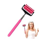 Teleskoprolle - Geeignete Rückenkratzer Roller | Bequeme manuelle Massage Stick Roler - Rückseite...