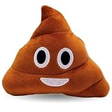 JcvPot Kackhaufen, Kackhaufen Scherzartikel, Emoji Kissen, Lustiges Geschenk Für Kinder Und...
