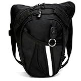 VINCTV Motorradtasche Herren-Nylon-Motorrad-Hüfttasche, Motorrad-Beintasche,...