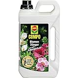 COMPO Blumendünger mit Guano für alle Zimmerpflanzen, Balkonpflanzen und Terrassenpflanzen,...