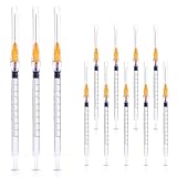 20pcs 1ml/cc 25G-25mm tip，Single Use Luer-Lock Independent Packaging, Easy to Use (20 pack)