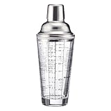 Westmark Cocktail Shaker Sam – Shaker mit Skala und Sieb, professioneller Cocktail-Mixer, Bar...