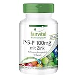 Fairvital | Pyridoxal-5-Phosphat 100mg - aktives Vitamin B6 P-5-P mit Zink - HOCHDOSIERT & VEGAN -...