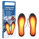 Beheizbare Einlegesohlen, Fußwärmer Wärme Thermosohlen, Sohlenwärmer, Wärmesohle, Thermosohlen...