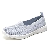 Puxowe Damen Slip On Sneaker Leichte Atmungsaktiv Sportschuhe Turnschuhe Bequem Freizeitschuhe...