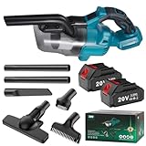 blayram Akku Handstaubsauger für Makita 18V Batterie, 16000Pa 4-in-1 Akku Staubsauger mit 2X...